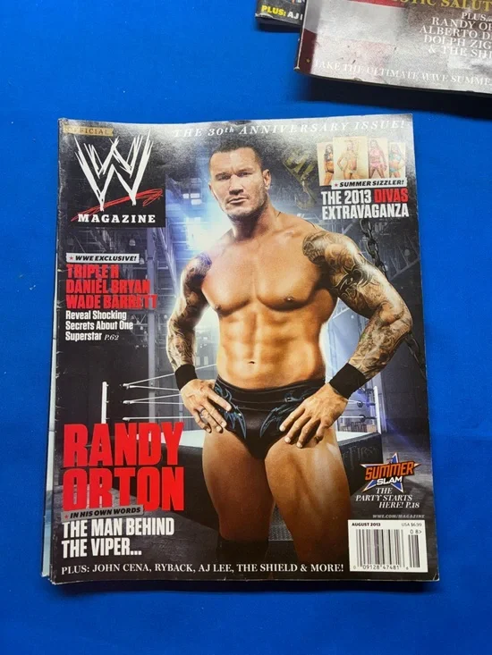 WWE magazines from 2013 the whole set - Picture 9 of 12